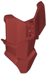 Large Figure Torso Armor with 2 Chest Holes