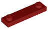 Plate, Modified 1 x 4 with 2 Studs without Groove