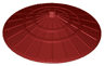 Minifigure, Headgear Hat, Conical Asian