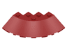 Brick, Round Corner 6 x 6 with Slope 33 Edge, Facet Cutout