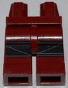 Hips and Legs with Black Straps Pattern