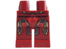 Hips and Legs with Iron Man Gold and Silver Knee Plates and Belt Pattern
