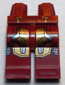 Hips and Legs with Iron Man Gold and Silver Knee Plates Pattern (MK 43)