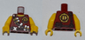 Torso Dino Tranquilizer Bandolier, Belt and 'D' Pattern / Yellow Arms / Yellow Hands