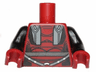 Torso SW Darth Revan Armor Pattern / Black Arms / Dark Red Hands