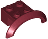 Vehicle, Mudguard 4 x 2 1/2 x 1 with Arch Round