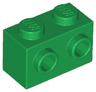 Brick, Modified 1 x 2 with Studs on 1 Side