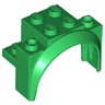 Vehicle, Mudguard 4 x 2 1/2 x 2 1/3 with Arch Round