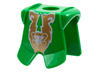 Minifigure Armor Breastplate with Leg Protection with Rascus Gold Monkey Pattern