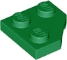 Wedge, Plate 2 x 2  Cut Corner