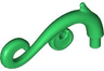 Plant Stem, Curved with Bar, Thorns, and Swirls