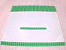 Baseplate, Road 32 x 32 Racing with White Outlines and Corner Hashmarks Pattern