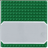 Baseplate, Road 16 x 16 with Light Gray Driveway Pattern
