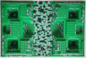 Baseplate, Raised 32 x 48 x 6 with 4 Corner Pits with Rock Path Pattern