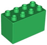 Duplo, Brick 2 x 4 x 2