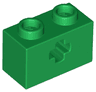 Technic, Brick 1 x 2 with Axle Hole