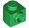 Brick, Round 1 x 1 x 2/3 Half Circle Extended with Stud on Side