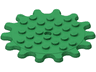 Plate, Round 6 x 6 Gear 14 Tooth