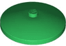 Dish 4 x 4 Inverted (Radar) with Solid Stud