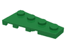 Wedge, Plate 4 x 2 Right