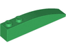 Slope, Curved 6 x 1 with 2 Studs
