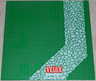 Baseplate, Road 32 x 32 with Driveway with Light Gray Cobblestones and VELUX Logo Pattern