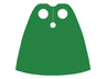 Minifigure Cape Cloth, Standard - Traditional Starched Fabric - 4.0cm Height
