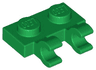 Plate, Modified 1 x 2 with 2 Open O Clips (Horizontal Grip)