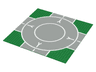 Baseplate, Road 32 x 32 9-Stud Landing Pad with Runway 'V' Pattern