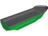 Boat, Hull Unitary 51 x 12 x 6 with Side Bulges with Dark Bluish Gray Top (62791 / 54101)