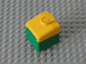 Duplo, Train Locomotive Cabin Nose with Yellow Top