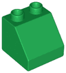 Duplo, Brick 2 x 2 x 1 1/2 Slope 45