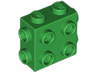 Brick, Modified 1 x 2 x 1 2/3 with Studs on Side and Ends