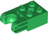 Technic, Brick Modified 2 x 2 with Ball Socket and Axle Hole - Straight Forks with Round Ends and Closed Sides