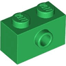Brick, Modified 1 x 2 with Stud on Side with Bottom Stud Holder