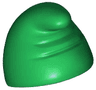 Minifigure, Headgear Slouch Hat, Dwarf / Gnome with Tip Facing Forwards, Creases at Front