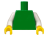 Torso Plain / White Arms / Yellow Hands