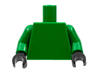 Torso Plain / Green Arms / Black Hands