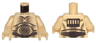 Torso SW C-3PO Pattern / Pearl Light Gold Arms / Pearl Light Gold Hands