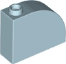 Slope, Curved 3 x 1 x 2 with Hollow Stud