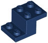 Bracket 3 x 2 x 1 1/3 with Bottom Tube