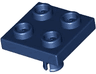 Plate, Modified 2 x 2 with Pin on Bottom