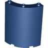 Cylinder Quarter 4 x 4 x 6