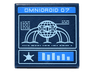 Tile 2 x 2 with 'OMNIDROID 07' Screen and Controls Pattern