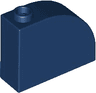 Slope, Curved 3 x 1 x 2 with Hollow Stud