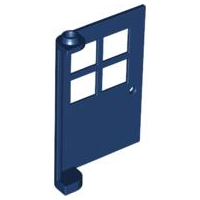 Door 1 x 4 x 5 with 4 Panes