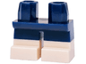 Legs Short with Molded Light Nougat Lower Legs / Boots  Pattern