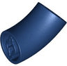 Brick, Round 2 x 2 D. 45 degrees Elbow (27.7mm Standing Height)