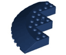 Brick, Round Corner 10 x 10 with Slope 33 Edge, Axle Hole, Facet Cutout