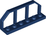 Plate, Modified 1 x 6 with Train Wagon End / Fence